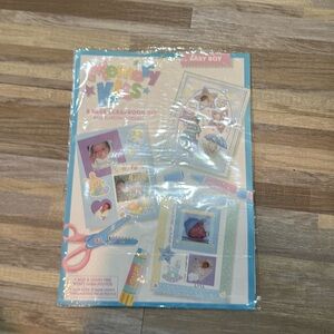 Baby boy scrap book kit